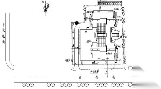 成都大厦建筑及外环境规划设计