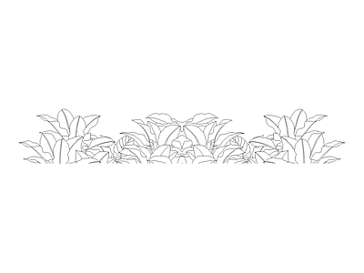 景观灯具详图 灌木