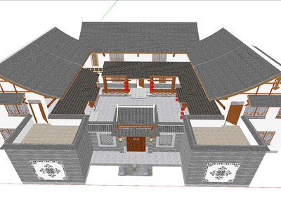 中式四合院