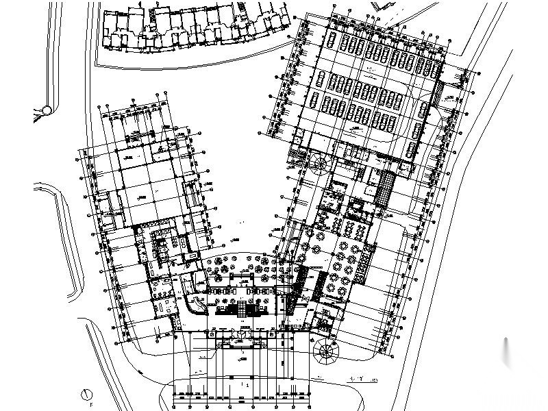 [杭州]某居住区会所设计施工图(含效果）