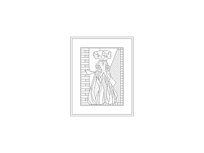 鞋柜图纸 画