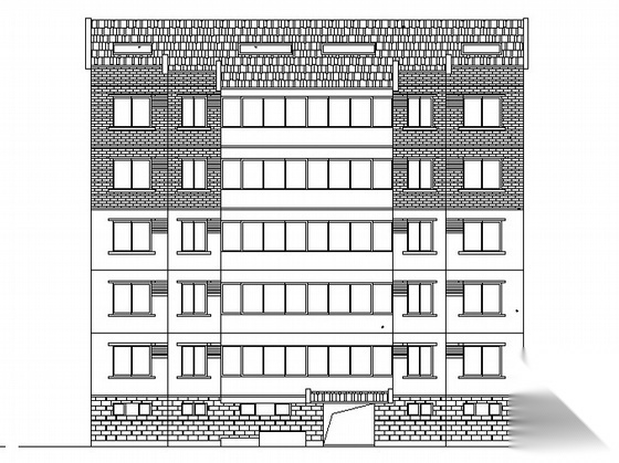 [浙江]某现代小区规划建筑施工套图（含效果图）（大院设...