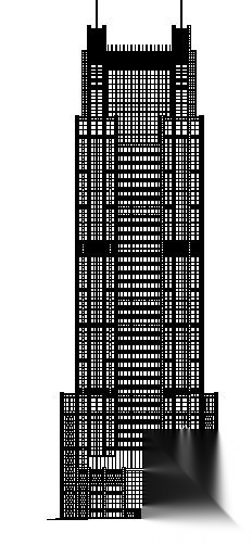 上海某银行建筑设计施工图