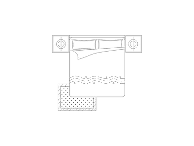 床 室内家具通用图块材料表灯具等