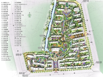 安徽高等住宅景观规划设计方案 居住区景观 示范区景观