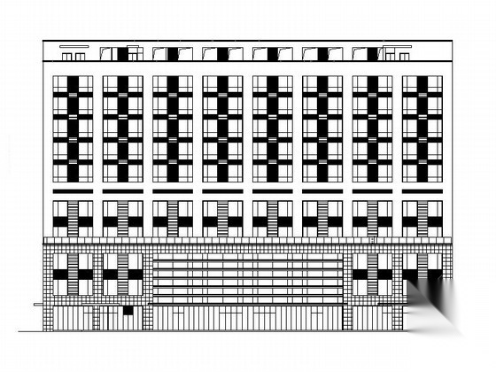 [苏州]大型现代风格甲级医院综合楼建筑施工图（知名设计...