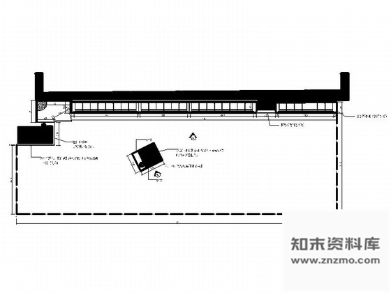 施工图重庆时尚现代老年女装专卖店装修施工图含效果