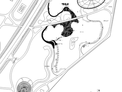 [辽宁]大连银河湾生态旅游园景观施工图 休闲景观