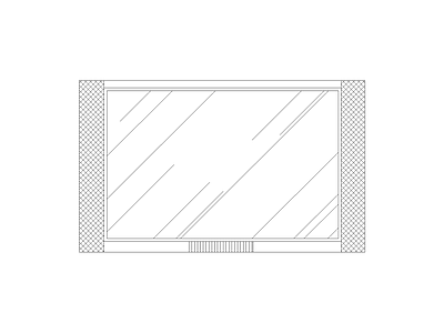 背景墙 现代家具图块别墅家具图块施工图