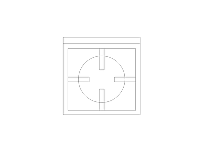 开关插座 工装厨房图块灶具图块图块