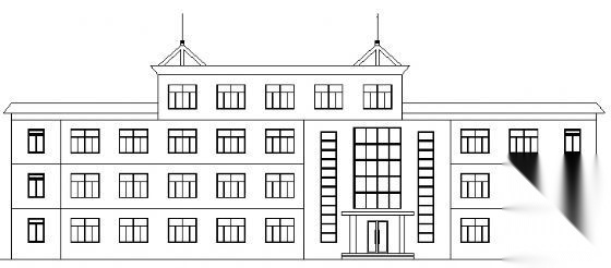 某四层小学校建筑图