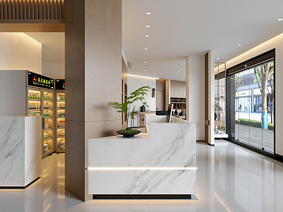 新中式酒店大堂