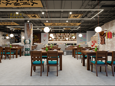 工业烧烤店