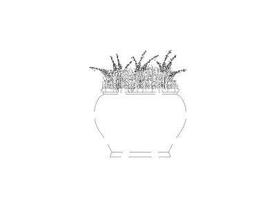 摆件 植物图块