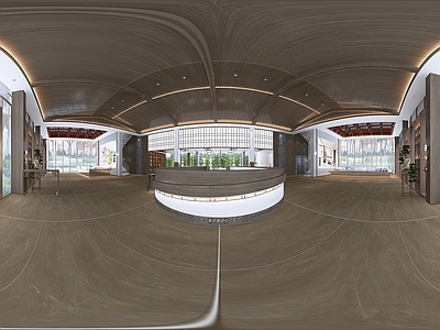现代室内HDR