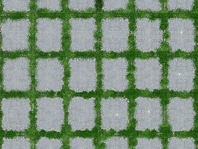现代植草砖