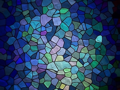 现代玻璃马赛克