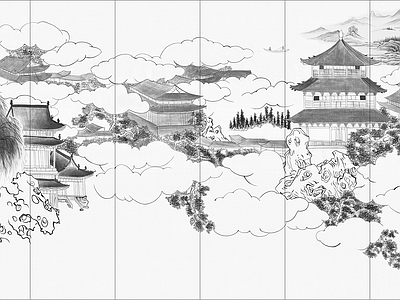 新中式硬包