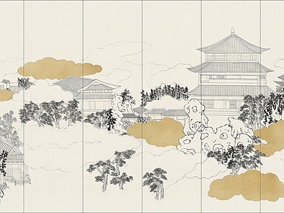 新中式硬包