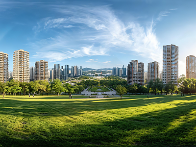 现代城市HDR