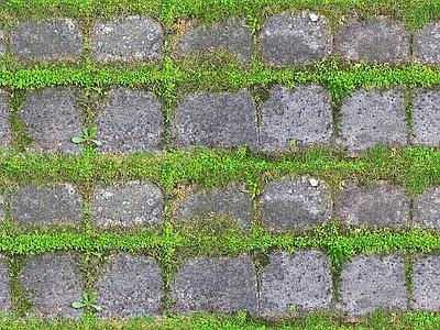 现代植草砖