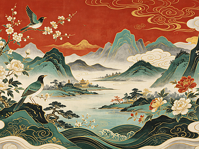 中式硬包