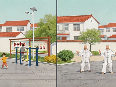 街道外景
