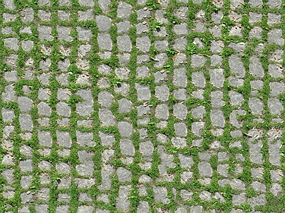 现代植草砖