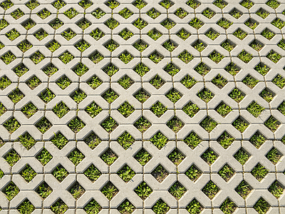 现代植草砖