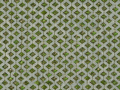 现代植草砖