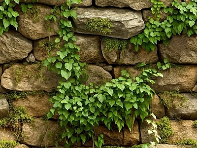 简约绿植墙