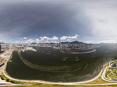 现代城市HDR
