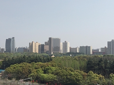 现代城市背景