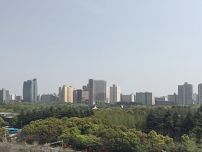 现代城市背景