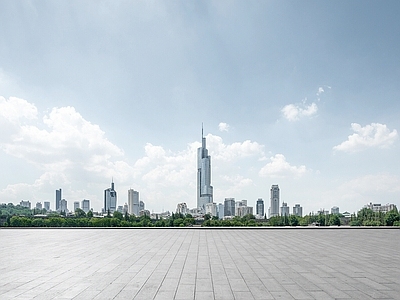 现代城市背景