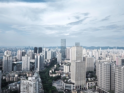 现代城市背景