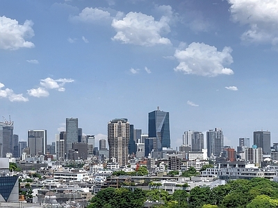 现代城市背景