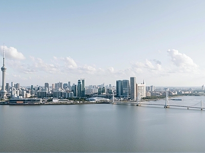 现代城市背景