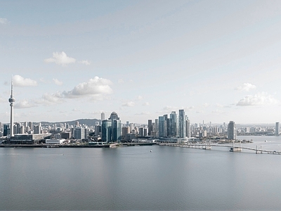 现代城市背景