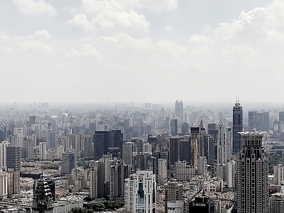 现代城市背景