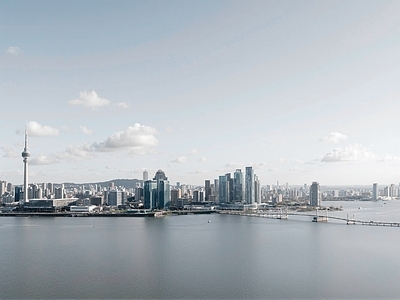 现代城市背景