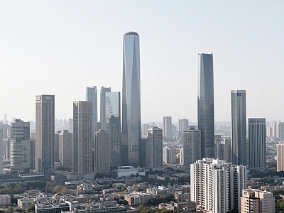 现代城市背景