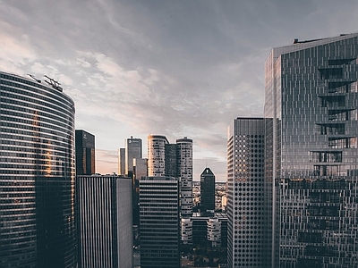现代城市背景
