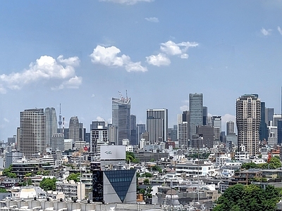 现代城市背景