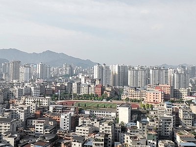 现代城市背景