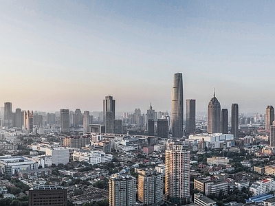 现代城市背景