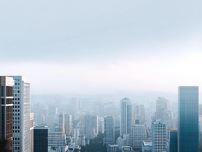 现代城市背景