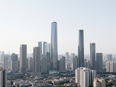 现代城市背景