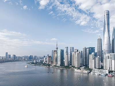 现代城市背景