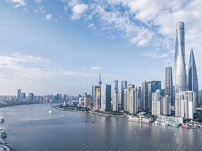现代城市背景